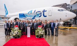 AJet'in fabrika çıkışlı 8. uçağı İstanbul'a geldi