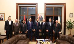 AK Parti Genel Başkanvekili Ala, Halep Valisi Azzam el-Garib ile görüştü