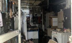 Alanya'da iş yerinde çıkan yangın söndürüldü