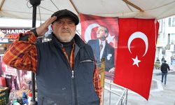 Amasya'da ayakkabı boyacısı sirenler çalarken gözyaşlarını tutamadı