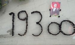 Amasya'da lise öğrencilerinden '1938' koreografisi