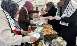 Ardahan'da ilkokulda Gazze'ye destek kermesi düzenlendi