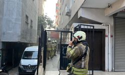 Bağcılar'da 7 katlı binada çıkan yangın söndürüldü