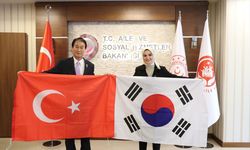 Bakan Göktaş, Güney Kore Vatanseverler ve Gazi İşleri Bakanı Oheul ile görüştü