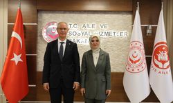 Bakan Göktaş, KKTC Çalışma ve Sosyal Güvenlik Bakanı Hasipoğlu ile görüştü