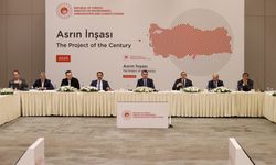 Bakan Kurum, Hatay'da 'Asrın İnşası'ndaki çalışmaları gazetecilere anlattı: (1)