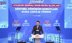 Bakan Kurum, İstanbul'da Şerifali İmar-İskan Blokları Kura Çekiliş Töreni'nde konuştu: