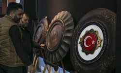 Başkentte 'Bakır Rölyef ve Hat Sanatı' sergisi açıldı