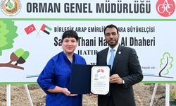 Birleşik Arap Emirlikleri'nin Ankara Büyükelçisi onuruna Ankara'da hatıra ormanı kuruldu