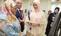 Brunei Yunus Emre Türk Kültür Merkezi'nde 'Direniş I: Filistin Kolektif Hafızası' sergisi açıldı