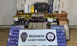 Bursa'da 39 bin 585 makaron ele geçirildi