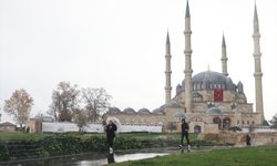 Edirne'de sağanak etkili oluyor