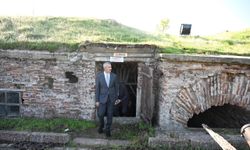 Edirne'deki tarihi Kıyık Tabya'da restorasyon çalışmaları başladı