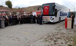 Erzurum'da 36 şehit yakını Çanakkale'ye uğurlandı