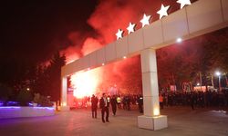 Galatasaray kafilesi Kocaeli'de