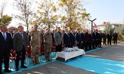 Iğdır'da 2 bin 750 metrekare alan üzerine yapılacak 'Çok Amaçlı Spor Salonu'nun temeli atıldı