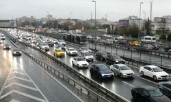 İstanbul'da akşam saatlerinde trafik yoğunluğu yüzde 90'a çıktı