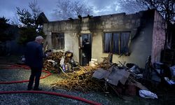 Kastamonu'da evde çıkan yangında 1 kişi yaralandı