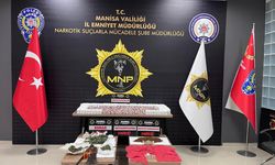 Manisa'da uyuşturucu operasyonunda yakalanan 14 şüpheli tutuklandı