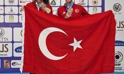 Milli atıcılar Damla Köse ile Mert Nalbant, dünya 3'üncüsü oldu