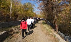 Muş'ta doğa yürüyüşü düzenlendi