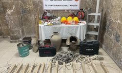 Nevşehir'de kaçak kazı yapan 3 zanlı suçüstü yakalandı