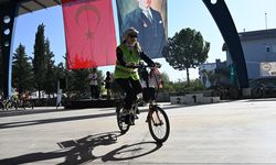 Osmaniye'de Yeşilay öncülüğünde bisiklet turu düzenlendi