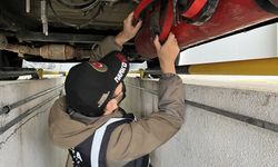 Pazarkule Sınır Kapısı'nda otomobilde 19 kilo 692 gram esrar ele geçirildi