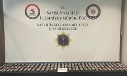Samsun'da 5 bin 712 uyuşturucu hap ele geçirildi