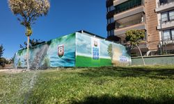 Şanlıurfa'da atık sular yeşil alanları sulamaya başladı