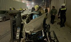 Sarıyer'de otomobilin motosiklete çarpıp devrildiği kazada 2 sürücü yaralandı