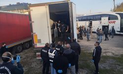 Sivas'ta 28 düzensiz göçmen yakalandı