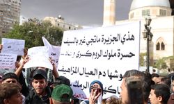 Suriye'de terör örgütü PKK/YPG protesto edildi