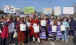 Tanzanyalı Masailer 47. Avrasya Maratonu'nda su farkındalığı için koştu