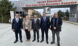 TBMM Hükümlü ve Tutuklu Haklarını İnceleme Alt Komisyonu heyeti Bolu'da cezaevlerini inceledi