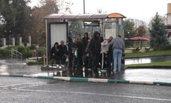 Tekirdağ'da gök gürültülü sağanak etkili oldu