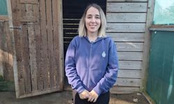 Tokat'ta yaralı bulunan yılan kartalı Samsun'da tedavi ediliyor