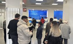 Trakya'da Yüzyılın Konut Projesi için bankadan başvuruyu tercih eden vatandaşlar kısmi yoğunluk oluşturdu