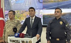 Tunceli Valisi Aygöl, eylül ve ekim aylarının asayiş olaylarını değerlendirdi: