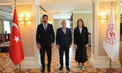Türkiye Güreş Federasyonu Başkanı Akgül, Bakan Bak'ı ziyaret etti