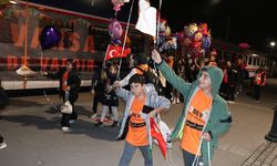 'Umut Treni' lösemili çocuklarla Kayseri'ye ulaştı