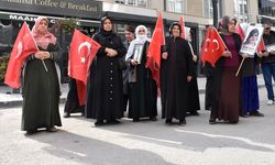 Vanlı aileler DEM Parti binası önündeki 'evlat nöbeti'ni sürdürdü