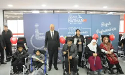 Batman Belediyesi’nden Engellilere 55 Tekerlekli Sandalye Desteği