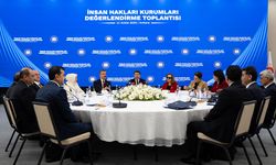 Adalet Bakanı Tunç, İnsan Hakları Kurumları Değerlendirme Toplantısı'nda konuştu: