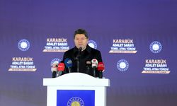 Adalet Bakanı Tunç, 'Karabük Adalet Sarayı Temel Atma Töreni'nde konuştu: