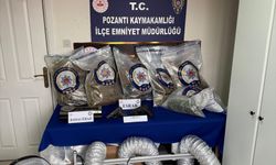 Adana'da uyuşturucu üretilen evin sahibi tutuklandı