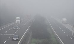Anadolu Otoyolu'nun Düzce geçişinde sis etkili oldu