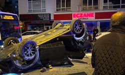 Ankara'da 3 aracın karıştığı trafik kazasında 1 kişi yaralandı