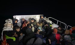 Bodrum açıklarında 39 düzensiz göçmen yakalandı