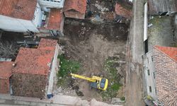 Bursa'da temel kazısı sırasında tarihi kalıntılara rastlandı